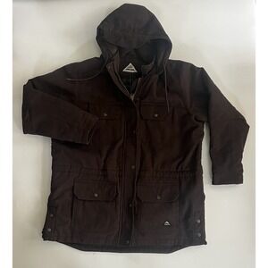 Ridgecut Women's Quilted Fleece-Lined‎ Sand Duck Barn Coat Size 2XL